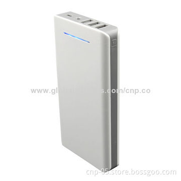Power Bank with 8 Pieces of Cells, 5.0V DC and 5V, 2.1/1/1A (Maximum 4A) Output